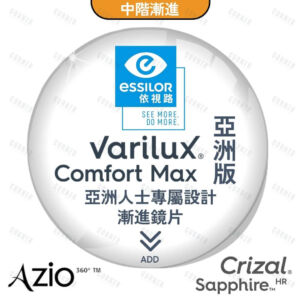 Essilor Varilux Comfort Max Azio 漸進 萬里路 舒適視 Max 亞洲版